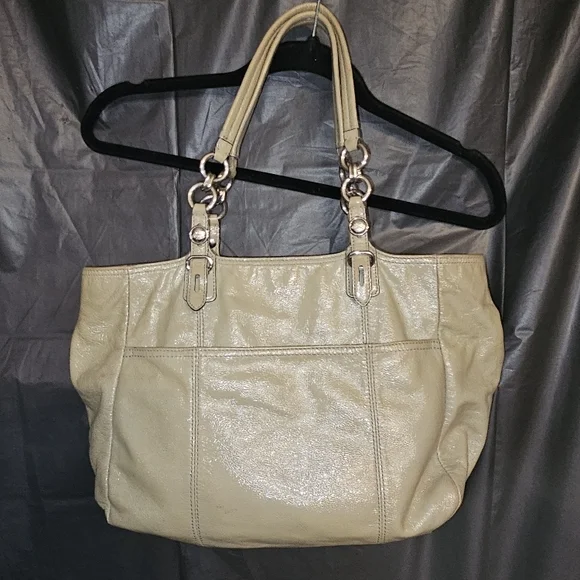 Coach Vintage Purse Cream - Picture 2 of 9